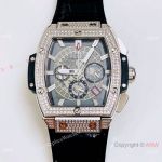 Replica Hublot Spirit of Big Bang Pave Diamond Case 40mm